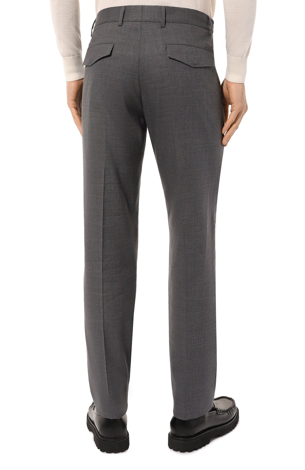 Брюки из шерсти и льна STEFANO RICCI, арт. M1TL1000A4/T021HC, фото 4