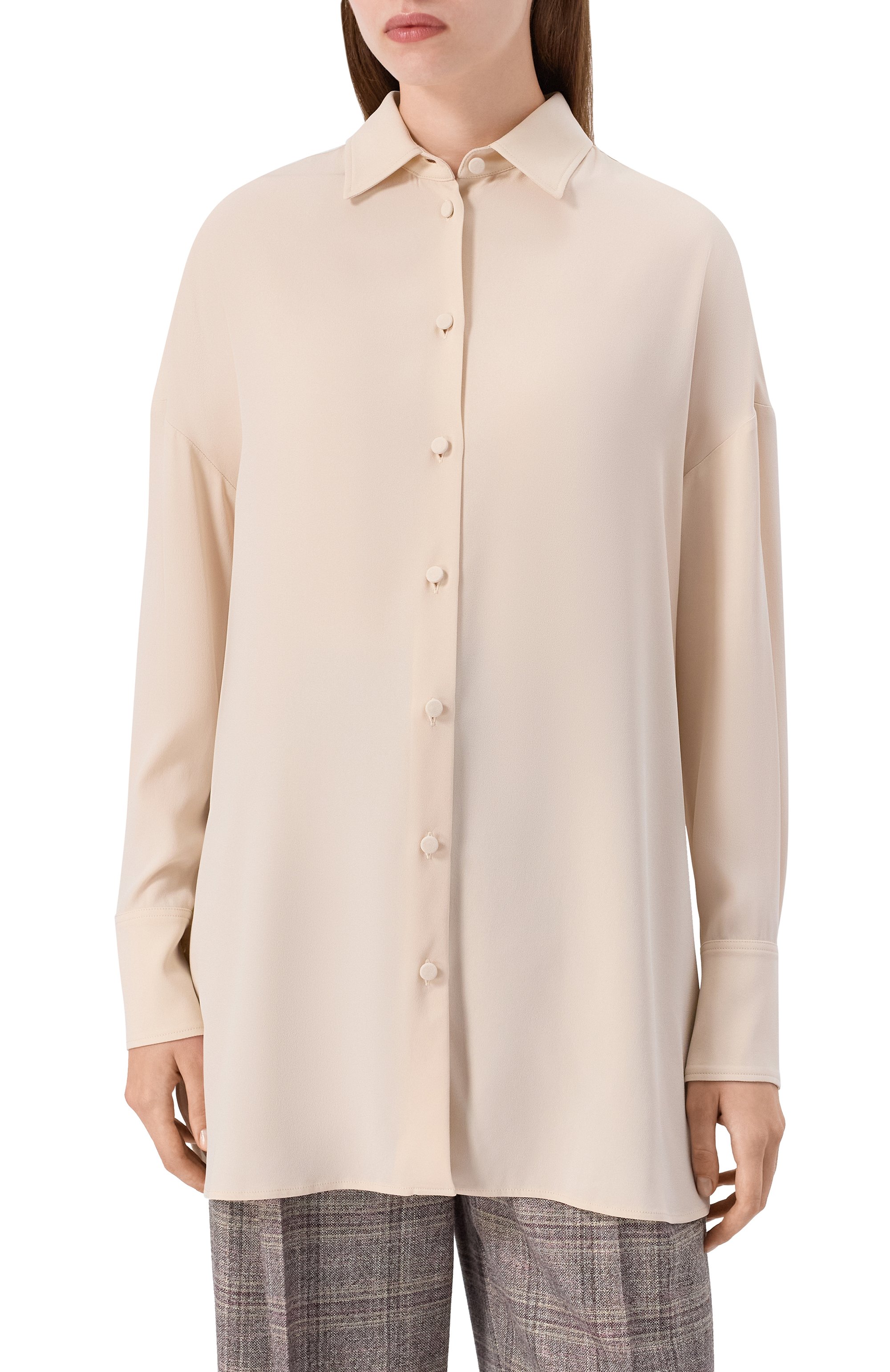 Блузка из вискозы и шелка AGNONA, арт. TD0901E/U5074E, фото 3