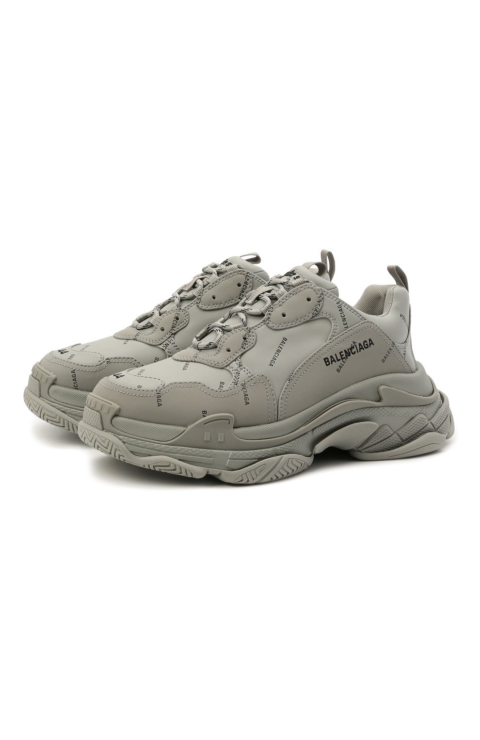 Комбинированные кроссовки triple s BALENCIAGA, арт. 536737/W2FA1, фото 1