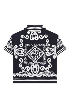 Хлопковая рубашка DOLCE & GABBANA, арт. L43S81/G7L0K/8-12+, фото 1