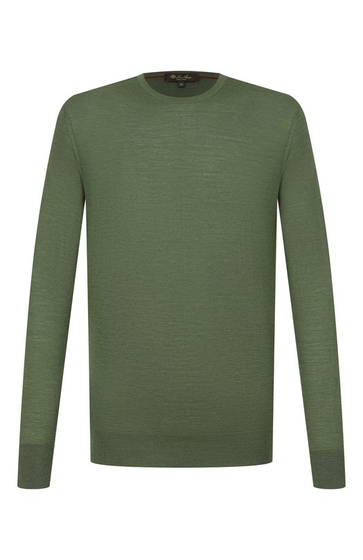 Шерстяной джемпер Loro Piana FAI1916 Зелёный FAI1916