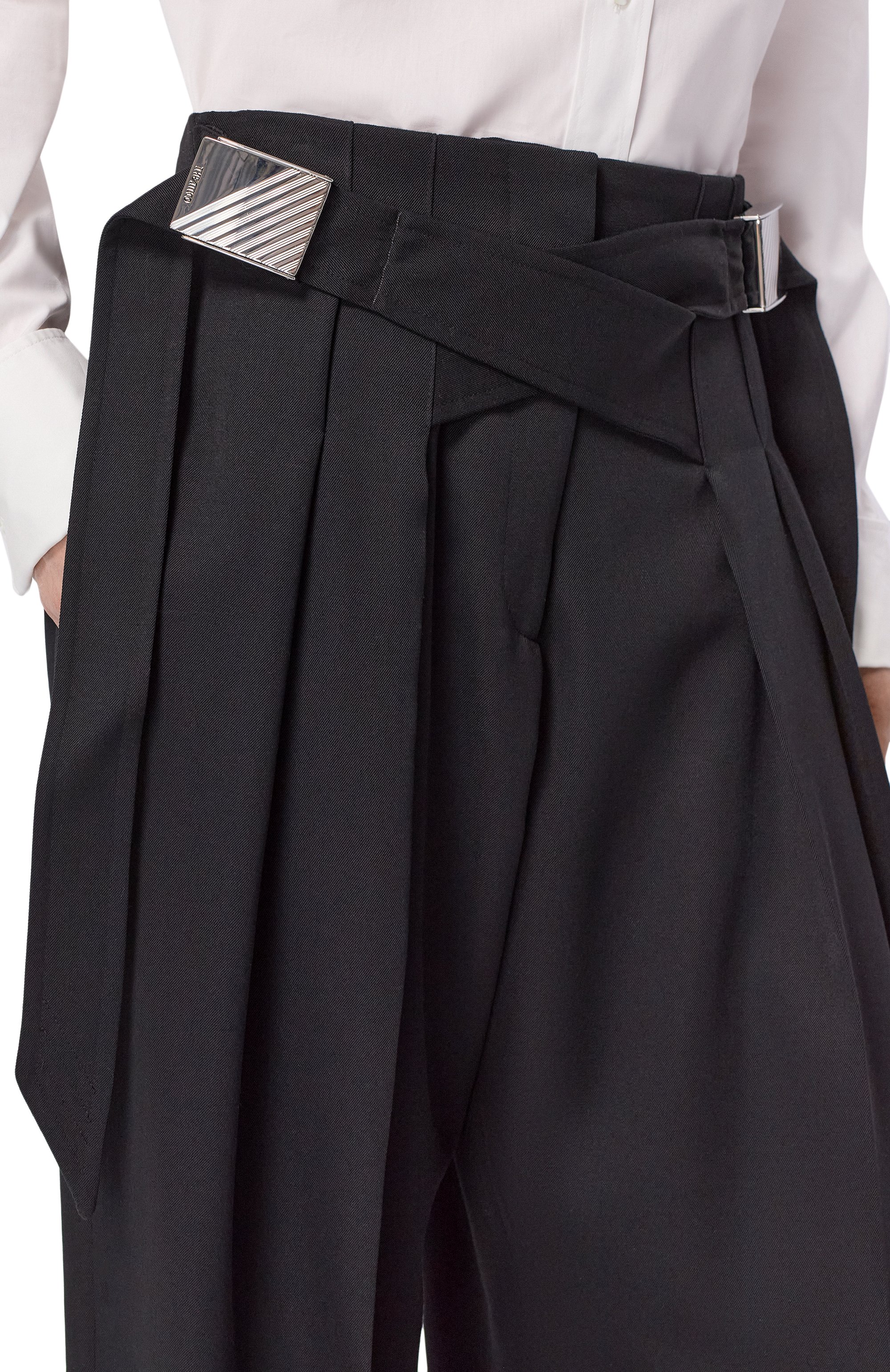 Шерстяные брюки THE ATTICO, арт. 260WCP00286/WWW065AA, фото 5