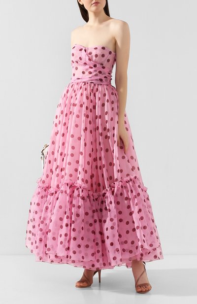 Шелковое платье DOLCE & GABBANA, арт. F6H2HT/HS19Z, фото 2