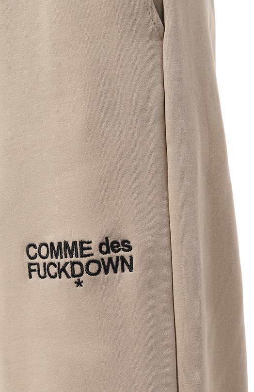 фото Хлопковые джоггеры comme des fuckdown