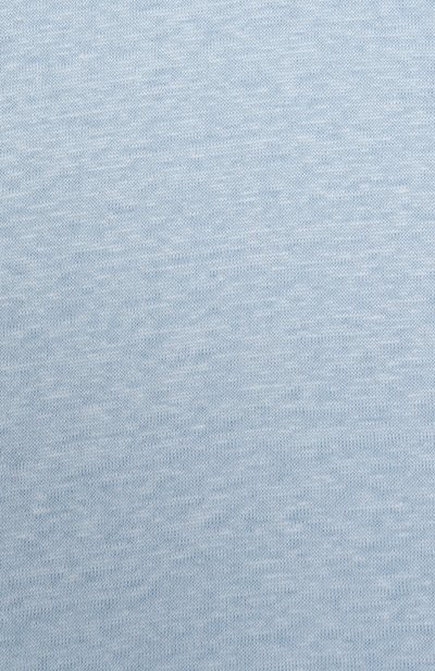 Льняная футболка MC2 SAINT BARTH голубого цвета по цене 9950 руб., арт. STBK ALEX N/00099H, фото 3 Льняная футболка MC2 SAINT BARTH, арт. STBK ALEX N/00099H, фото 3