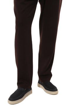 Замшевые слипоны ANDREA VENTURA FIRENZE, арт. ST.BART LS/CACHEMIRE, фото 3