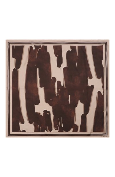 Шелковый платок KITON, арт. D53754XC5028, фото 4