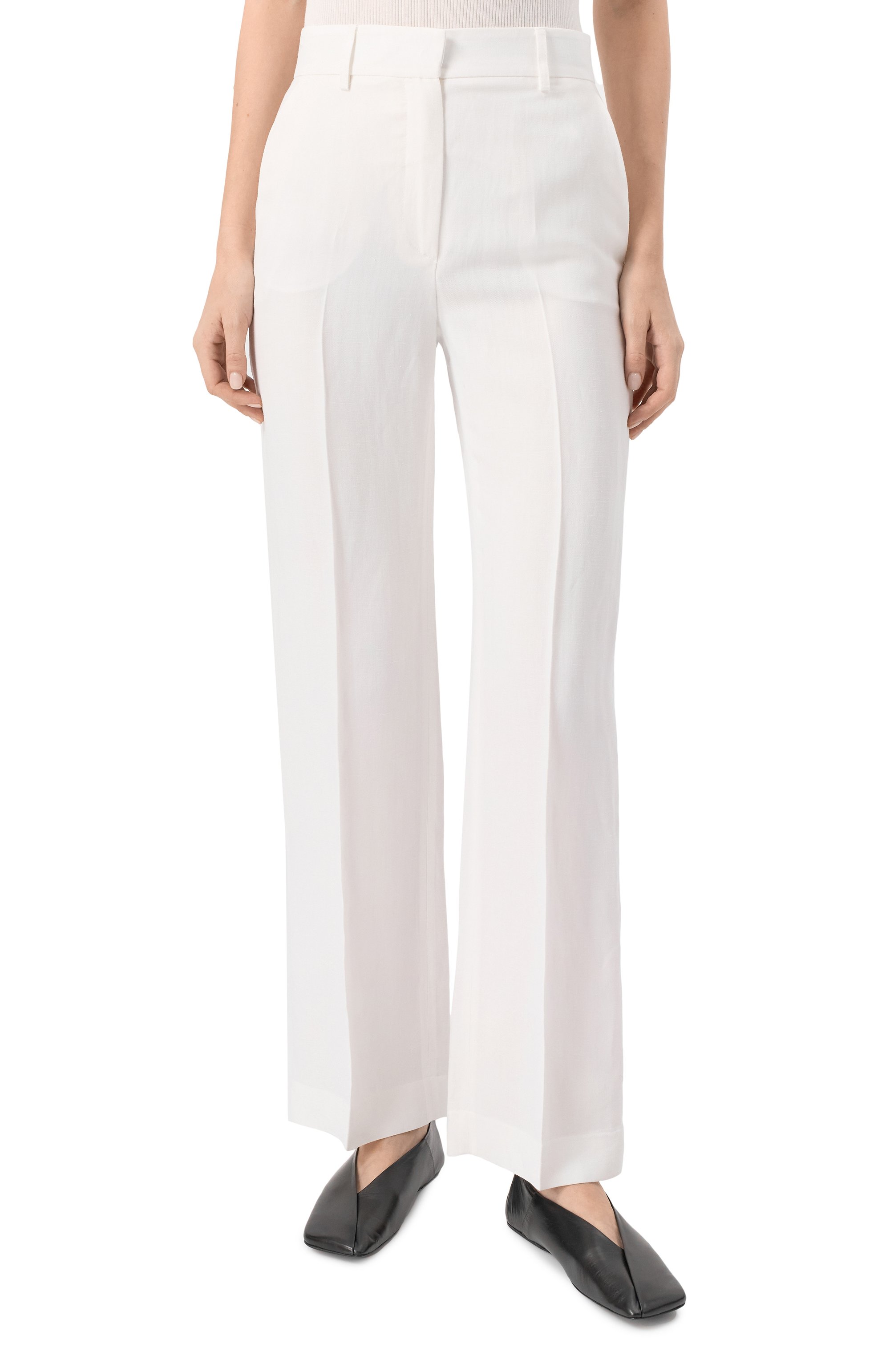 Брюки из вискозы и льна ANTONELLI FIRENZE, арт. J8376N/935, фото 3