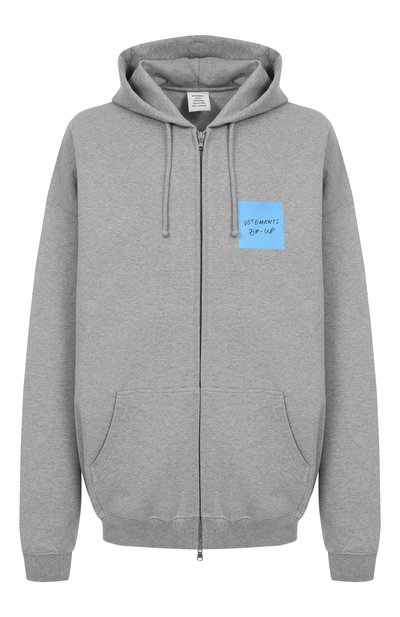 Мужской хлопковая толстовка VETEMENTS, арт. UE54HD440G/1302 M0LLET0N