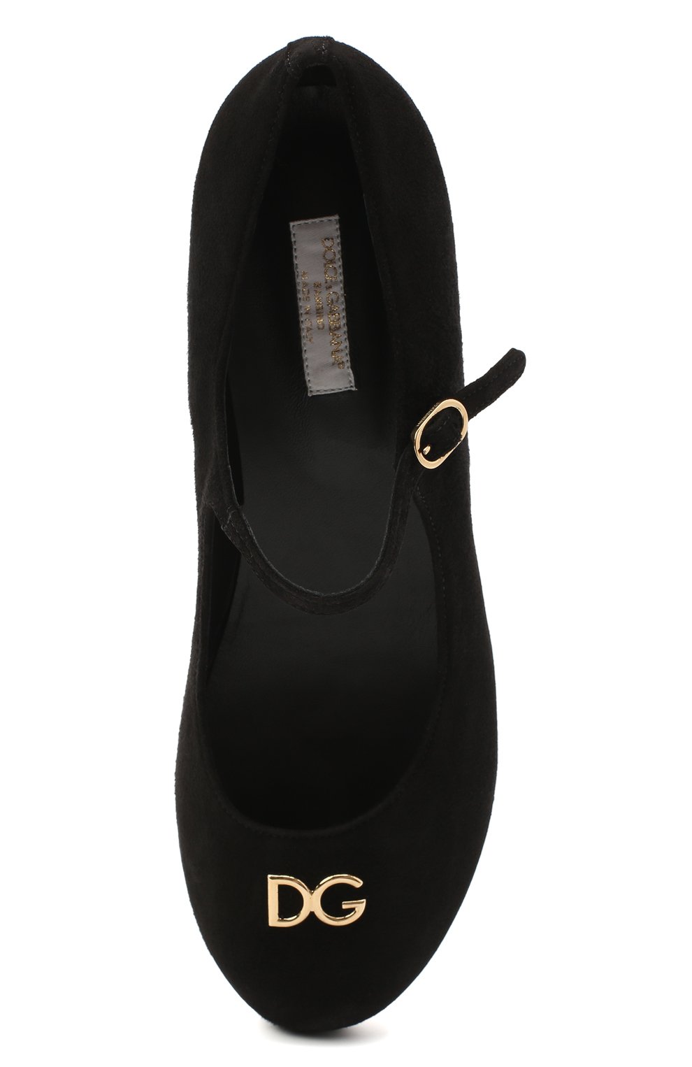 Замшевые туфли DOLCE & GABBANA, арт. D10537/AC370/37-39, фото 4