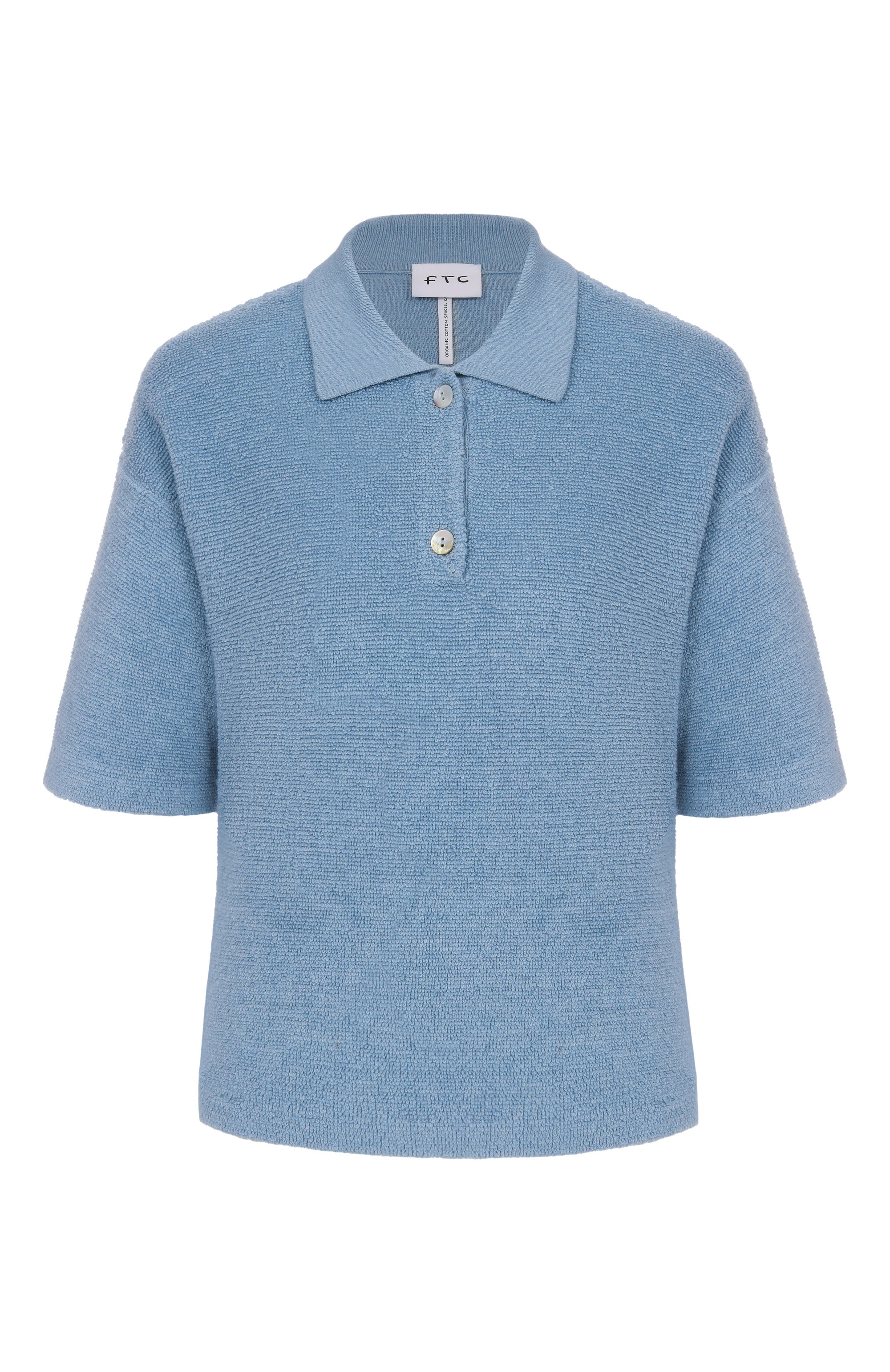 Поло из хлопка и кашемира FTC, арт. 00984-0270, фото 1