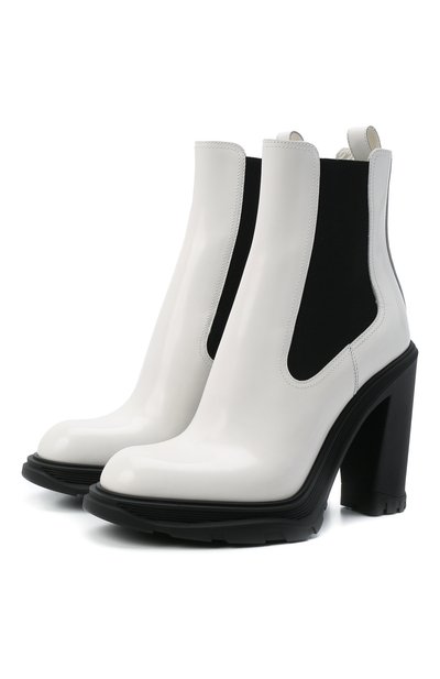 Кожаные ботильоны ALEXANDER MCQUEEN, арт. 678530/WHZ84, фото 1