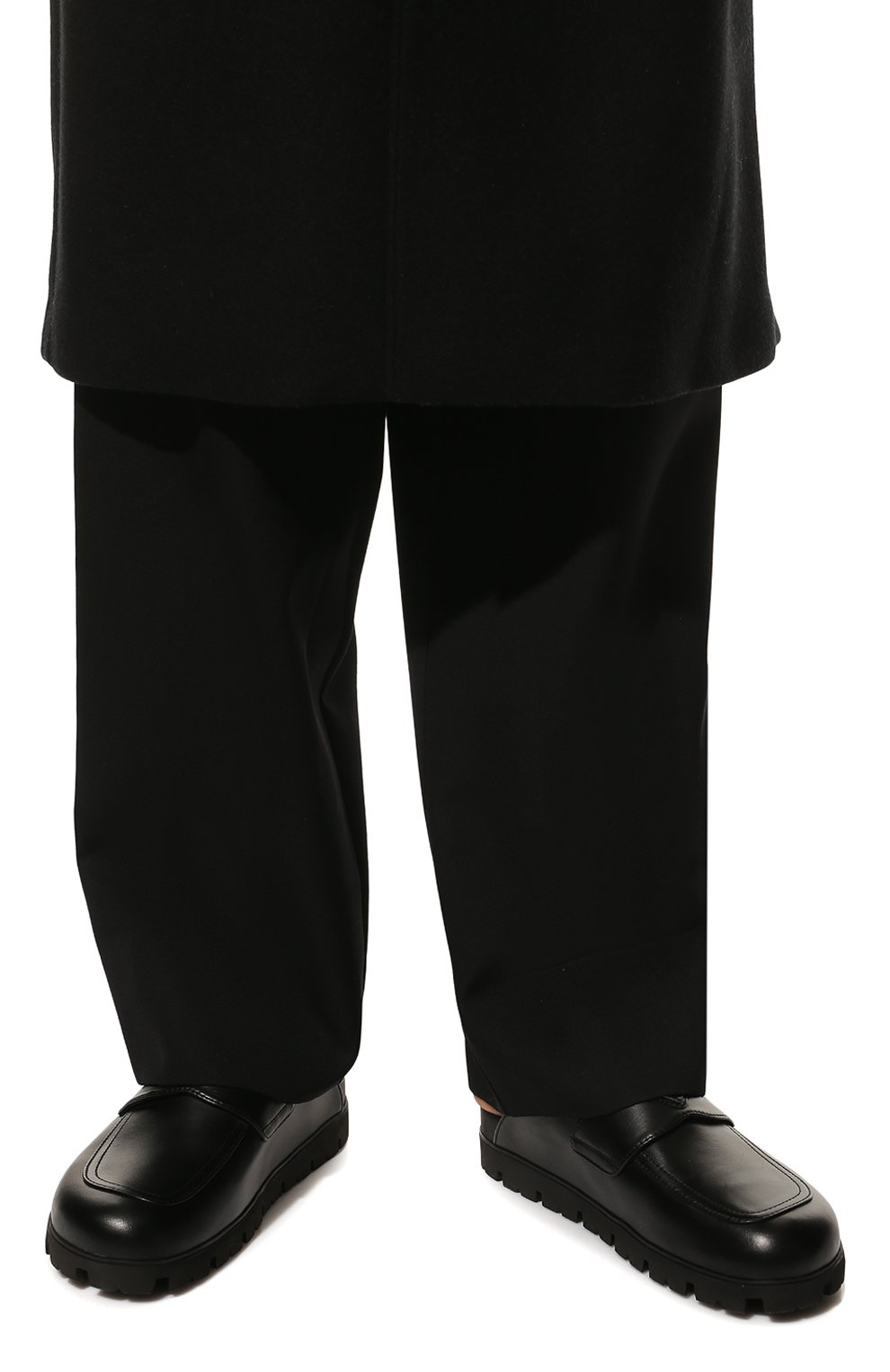 Кожаные сабо PRADA, арт. 2S2956-8NQ-F0002-G000, фото 3