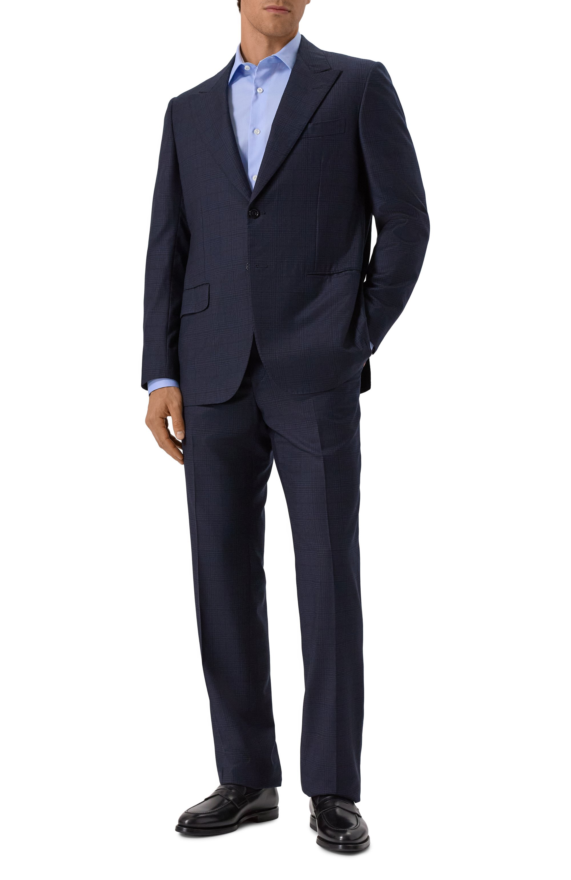 Шерстяной костюм-тройка KITON, арт. UAGL862K02T01, фото 2