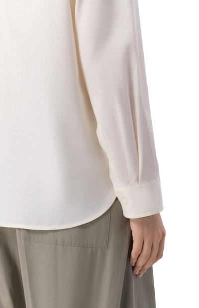 Рубашка из хлопка и шерсти 12 STOREEZ, арт. 135305, фото 5