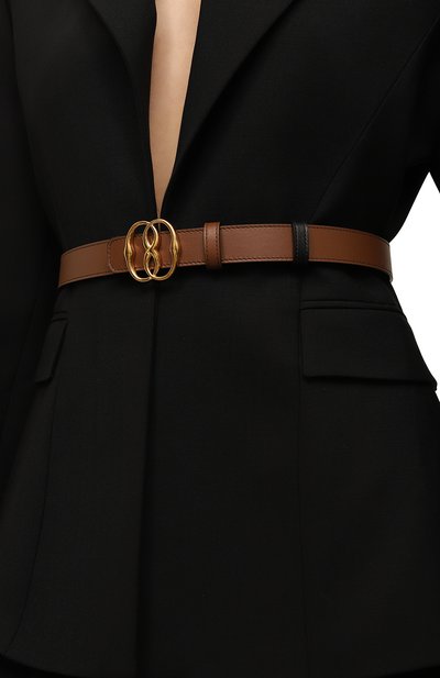 Двусторонний ремень BALLY коричневого цвета по цене 39950 руб., арт. WBF01A/VT383, фото 2 Двусторонний ремень BALLY, арт. WBF01A/VT383, фото 2