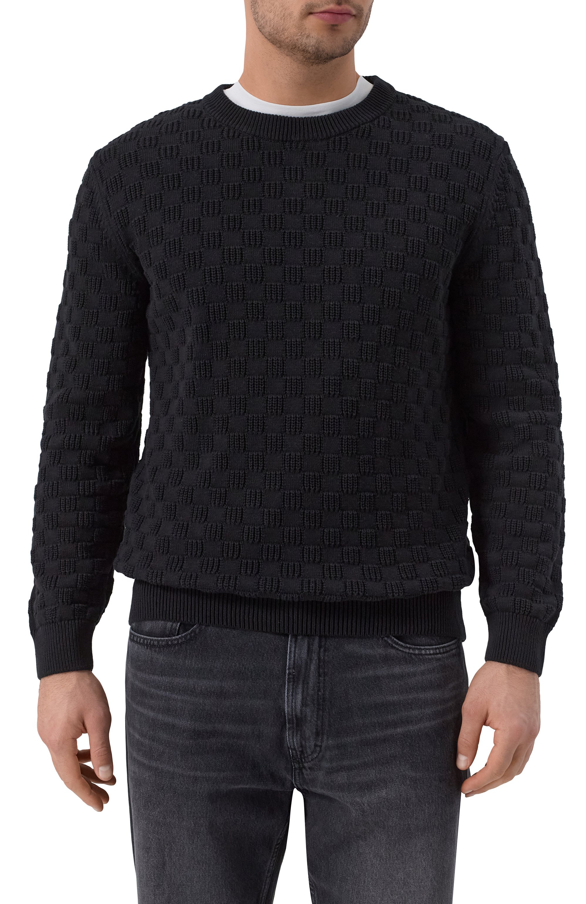 Хлопковый джемпер HUGO, арт. 50531812, фото 3