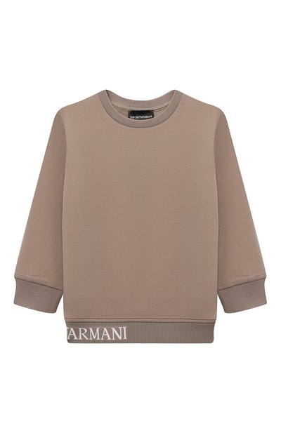Хлопковый свитшот EMPORIO ARMANI, арт. 6D4MJG/1JHSZ