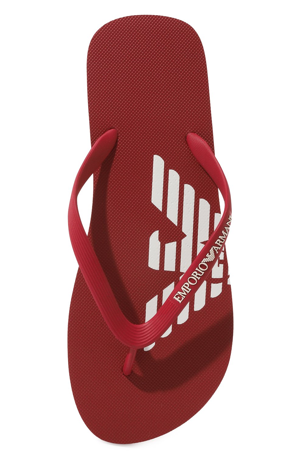 Мужские бордовые резиновые шлепанцы EMPORIO ARMANI купить в интернет ...