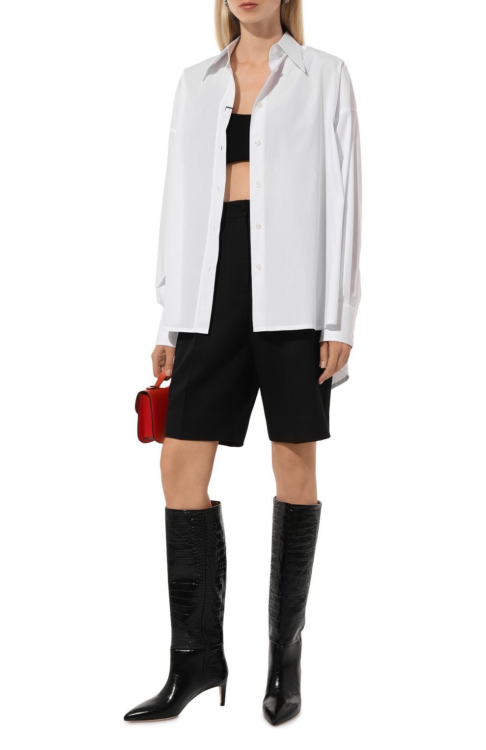 Кожаные сапоги stiletto 60 PARIS TEXAS черного цвета по цене 92900 руб., арт. PX503-XC0C0, фото 2 Кожаные сапоги stiletto 60 PARIS TEXAS, арт. PX503-XC0C0, фото 2