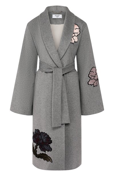 Женское шерстяное пальто SEVEN LAB, арт. CL19-OVP/2 grey