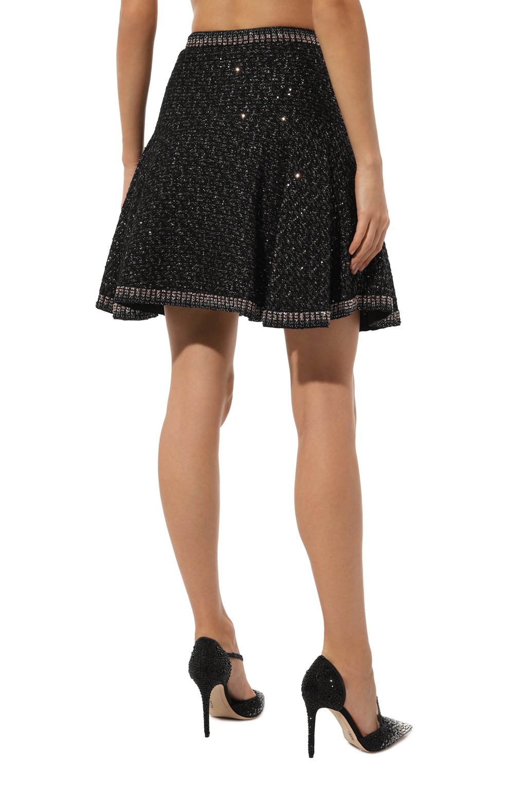 Твидовая юбка GIAMBATTISTA VALLI, арт. 24FWPVCA2054-09UBE, фото 4