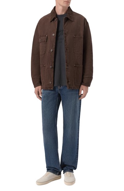 Мужская джинсовая куртка EMPORIO ARMANI, арт. EM006501/AF27763