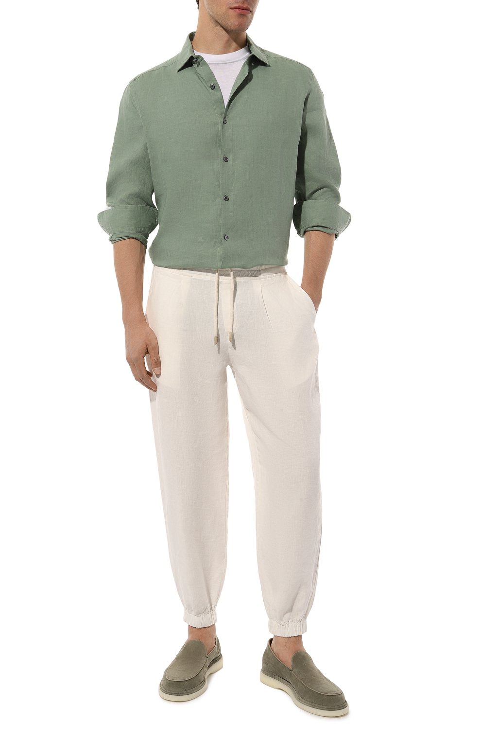 Льняные джоггеры GRAN SASSO, арт. 76108/50612, фото 2