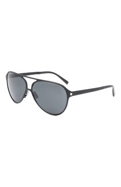 Женские солнцезащитные очки SAINT LAURENT черного цвета, арт. SL 734 001 | Фото 1 (Нос: Не проставлено; Региональные ограничения белый список (Axapta Mercury): Не проставлено; Материал: Металл; Тип очков: С/з; Кросс-КТ: С/з-унисекс; Очки форма: Авиаторы; Оптика Гендер: оптика-унисекс)