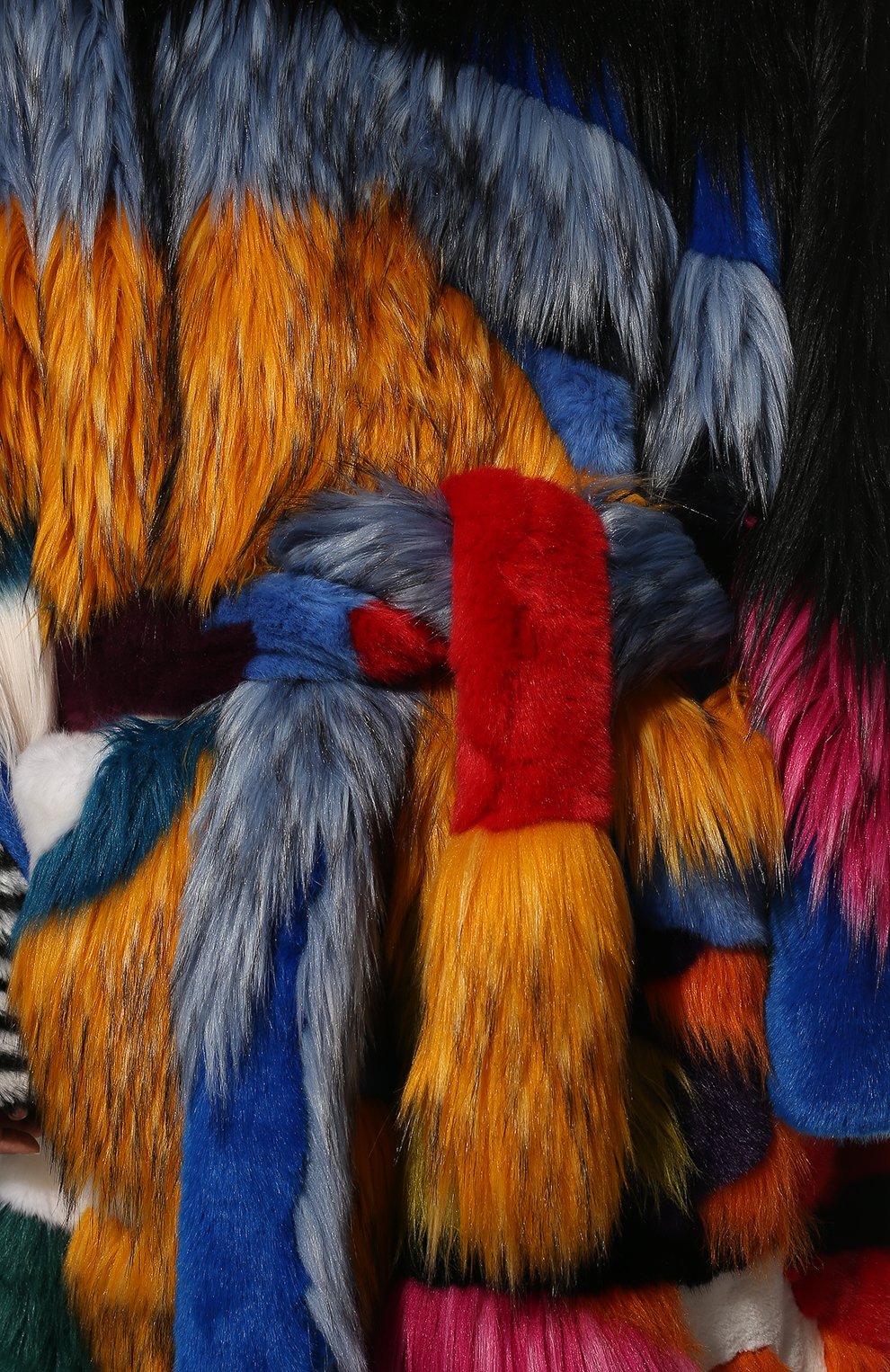 Шуба из экомеха DOLCE & GABBANA, арт. F0AX6F/G7BKS, фото 5