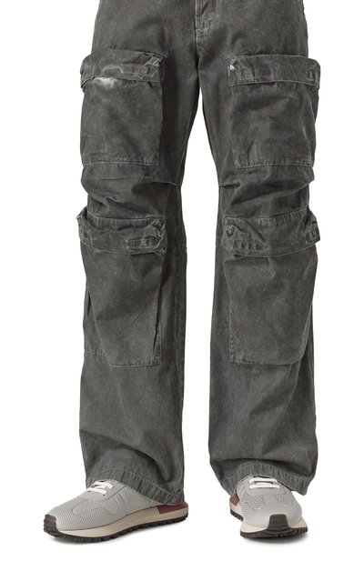 Текстильные кроссовки EMPORIO ARMANI, арт. X4X684/XR324, фото 3