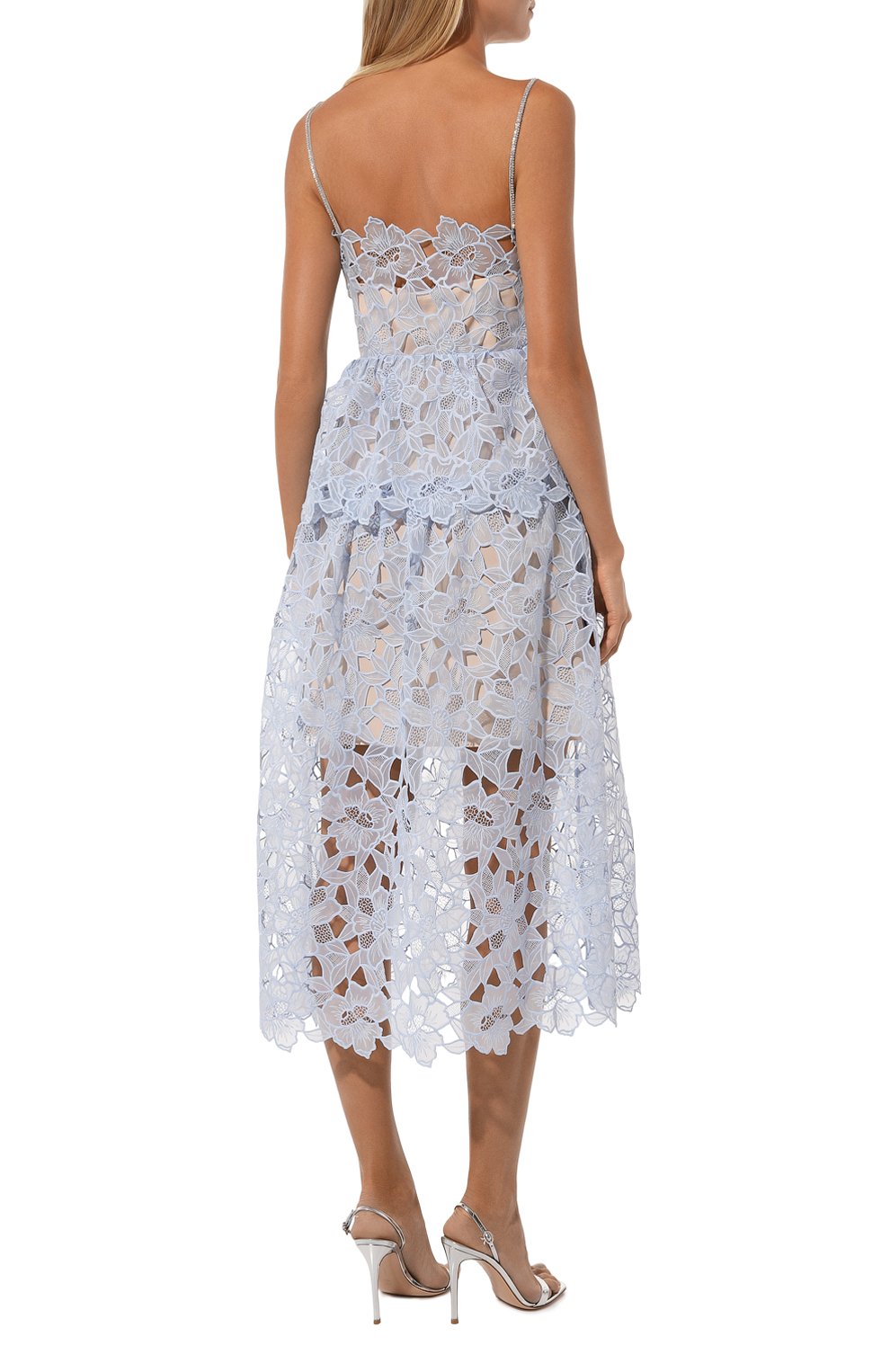 Платье SELF-PORTRAIT, арт. PF24-034M-BL, фото 4