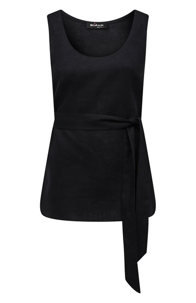 Женский льняной топ KITON, арт. D51443H05953
