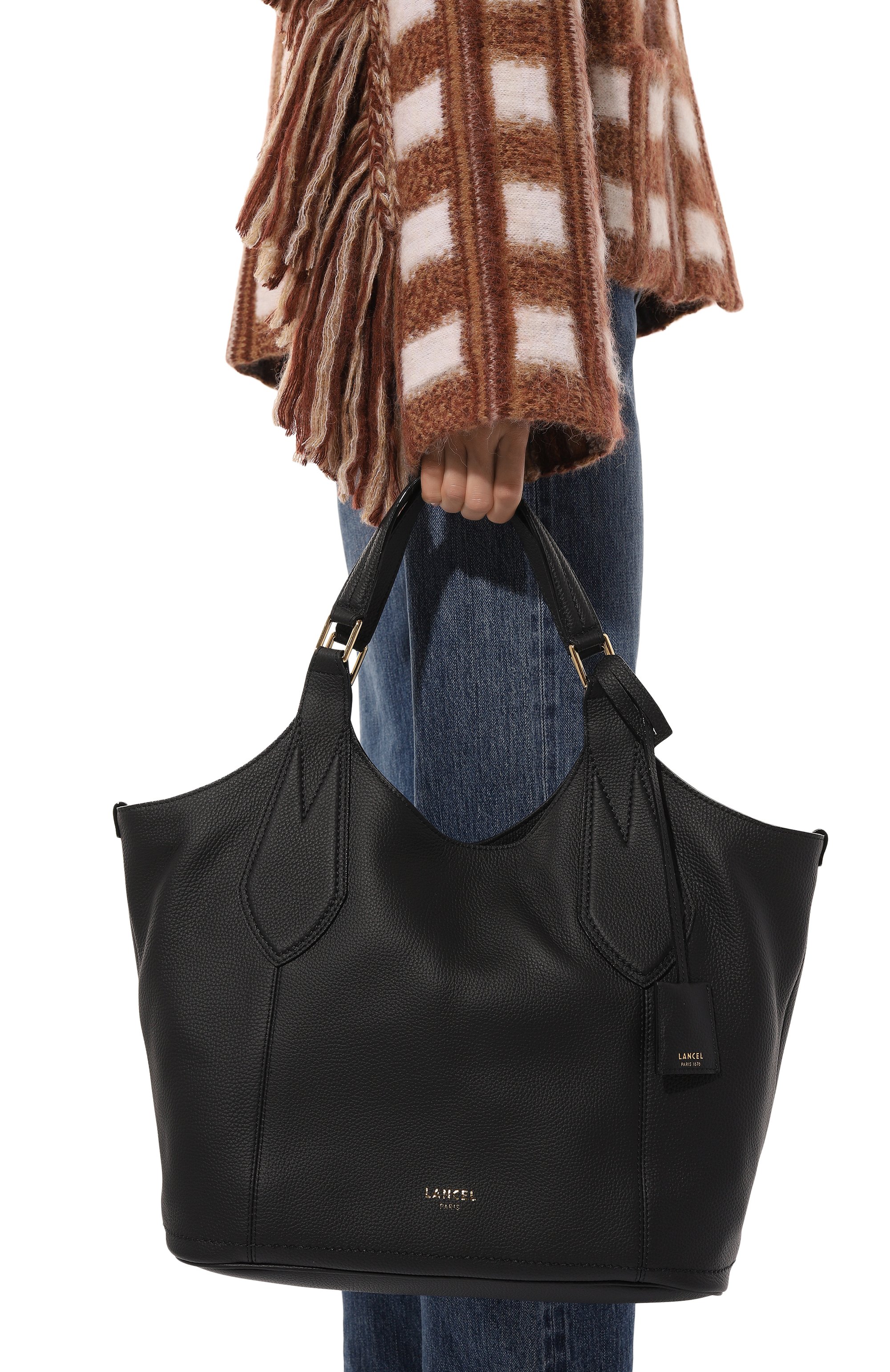 Сумка-тоут alphonse medium LANCEL, арт. A13235, фото 2