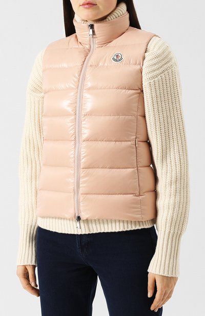 Стеганый жилет на молнии с воротником-стойкой MONCLER, арт. D2-093-48304-05-68950, фото 3