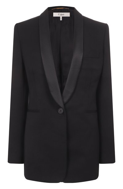 Женский шерстяной жакет CHLOÉ, а�рт. CH25AVE55067