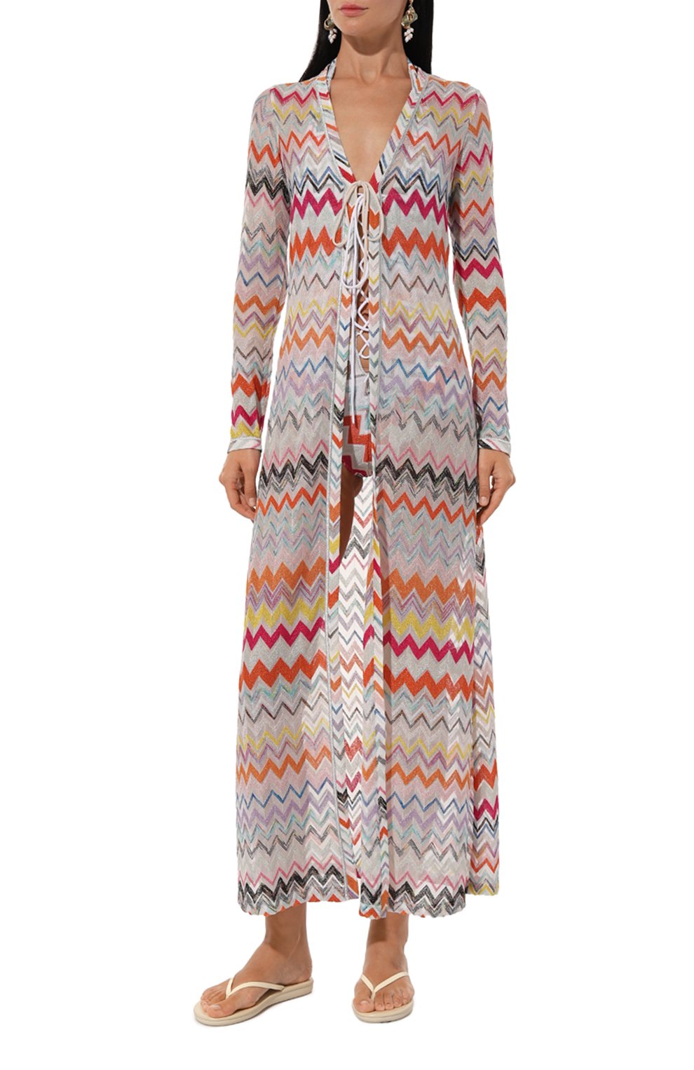 Туника MISSONI разноцветного цвета по цене 114000 руб., арт. MS24SQ1W/BR00XL, фото 3 Туника MISSONI, арт. MS24SQ1W/BR00XL, фото 3