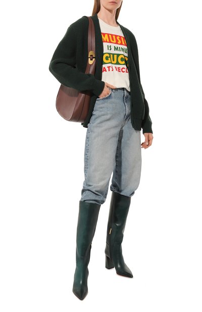 Хлопковая футболка GUCCI, арт. 615044 XJDW4, фото 2