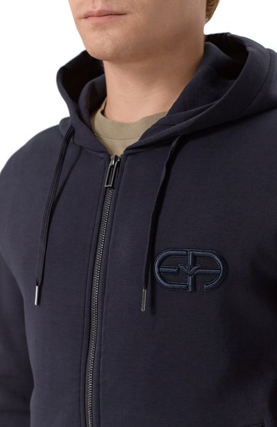 Хлопковая толстовка EMPORIO ARMANI, арт. 8N1ML6/1JHSZ, фото 5