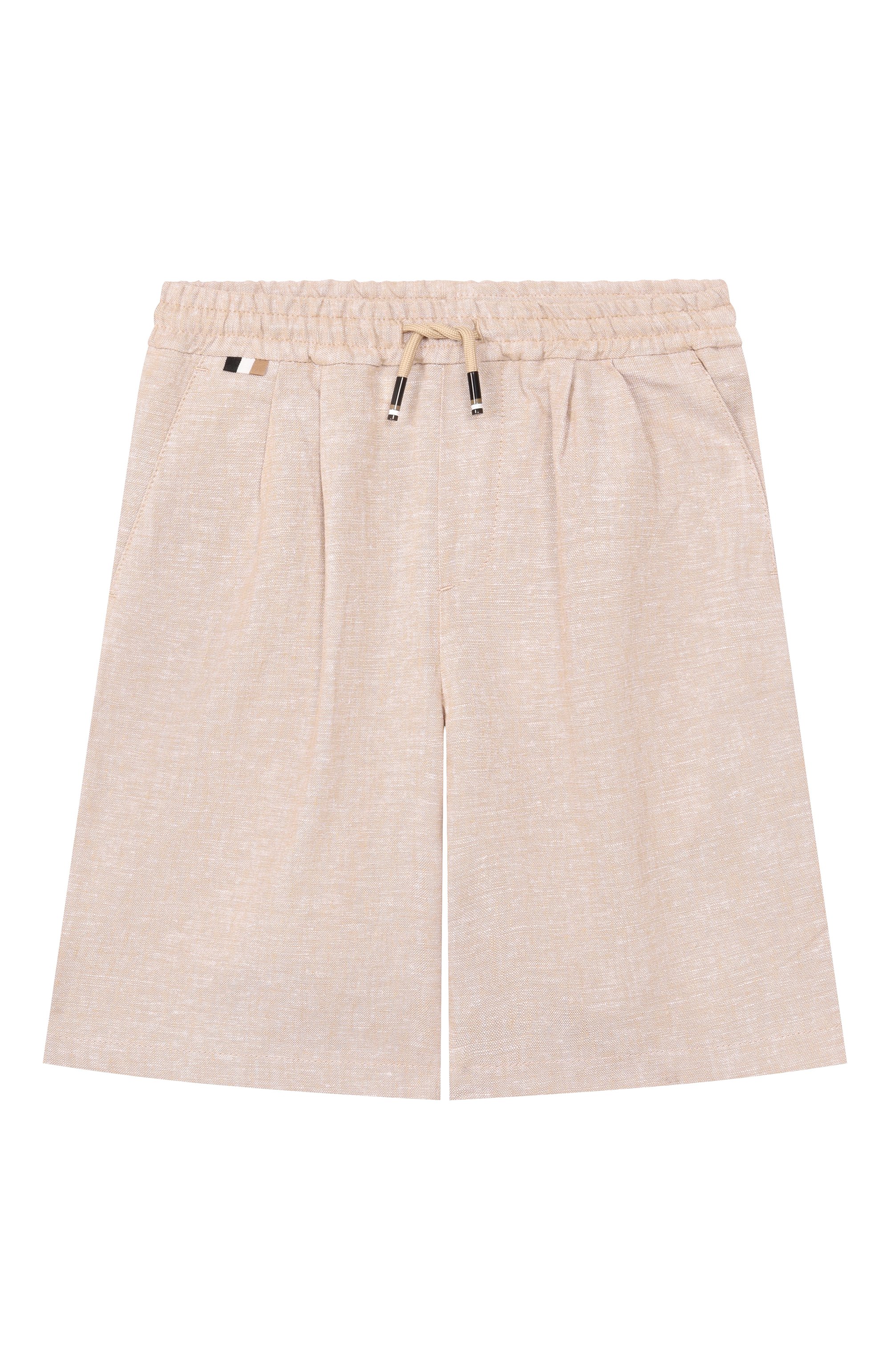 Шорты из льна и вискозы BOSS, арт. J52924, фото 1