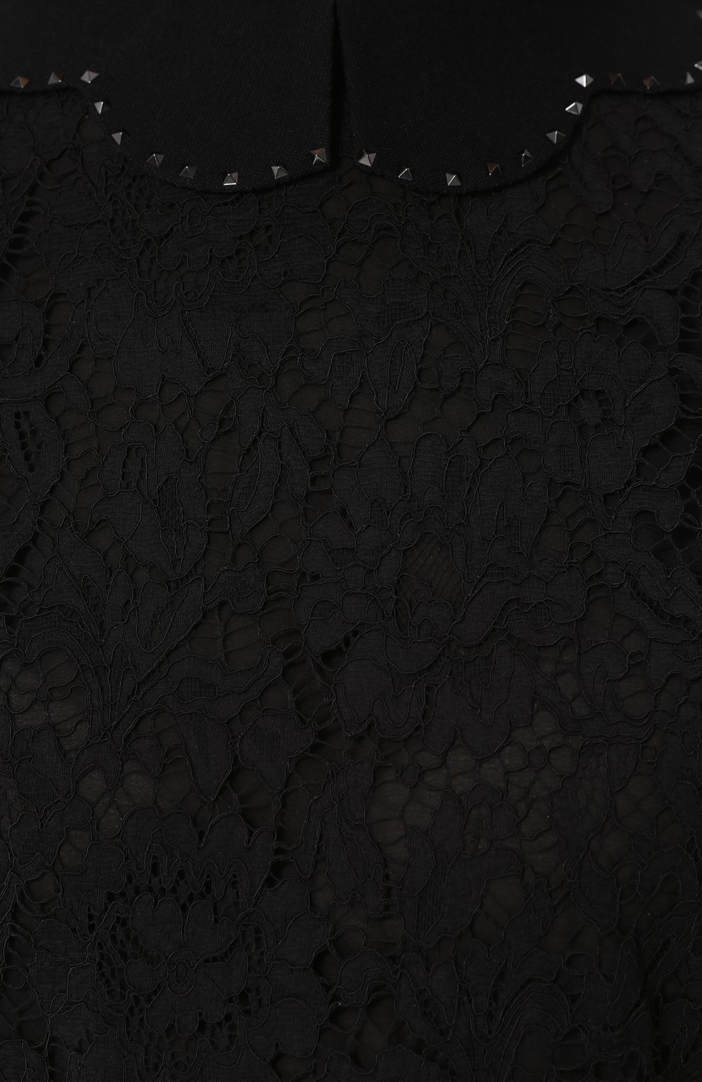 Приталенное мини-платье с кружевной отделкой VALENTINO, арт. QB3KD07847D, фото 5