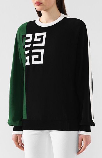Пуловер из смеси шерсти и вискозы GIVENCHY, арт. BW906K4Z4F, фото 3