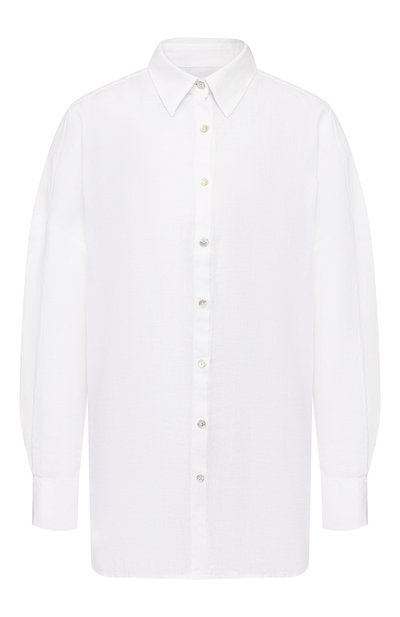 Женская льняная рубашка 120% LINO, арт. R0W1610/B317/000