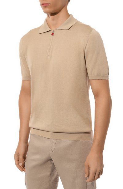 Хлопковое поло KITON, арт. UMKX33ZK2, фото 3