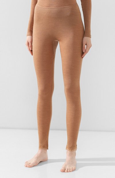 Легинсы из смеси шерсти и шелка HANRO, арт. 072732, фото 3