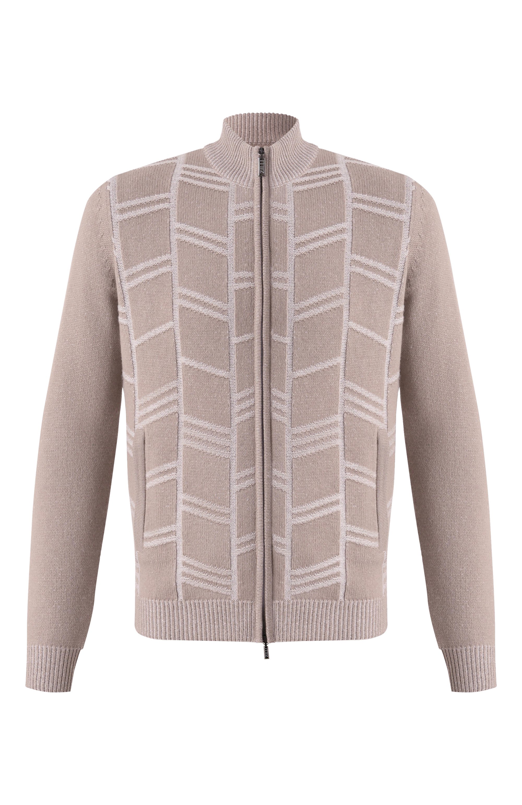 Кардиган из кашемира и шерсти ZILLI, арт. KZMC01M0280VTIL00/62, фото 1