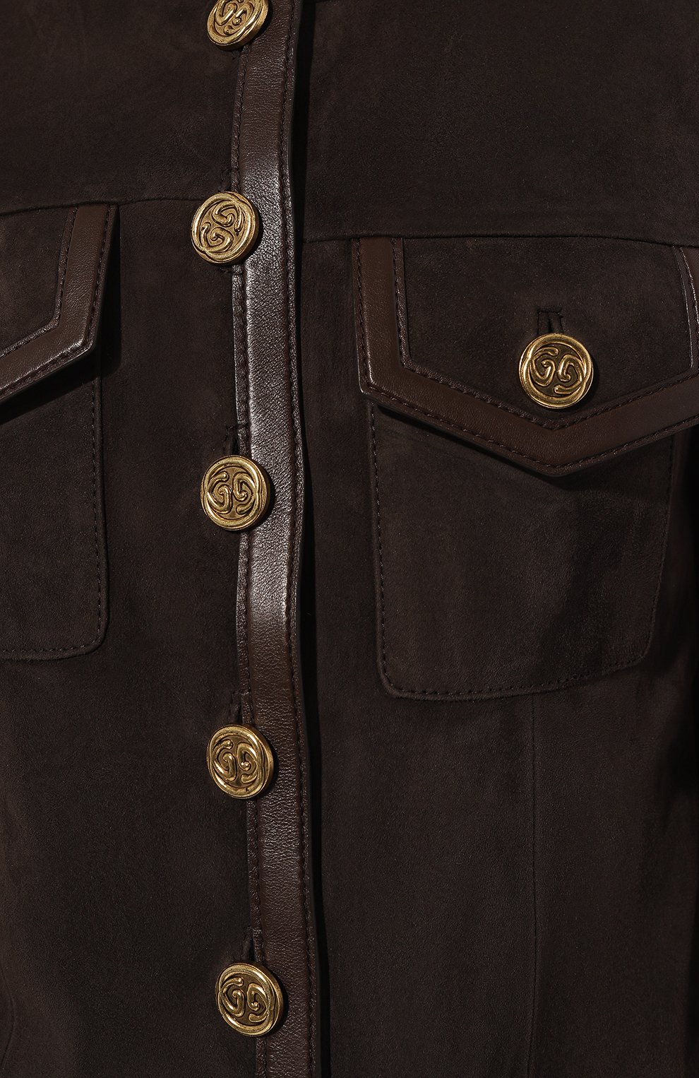 Замшевый жакет GUCCI, арт. 563015 XNAED, фото 5