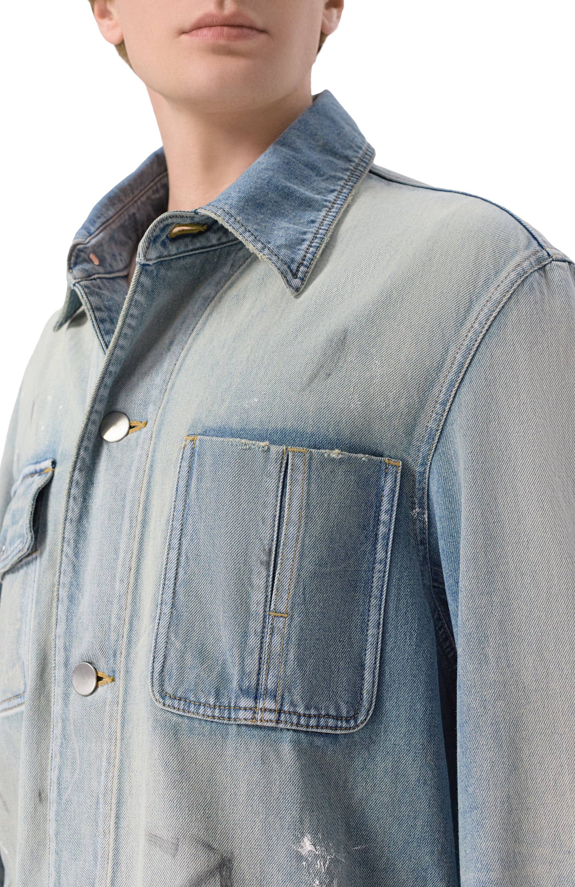 Джинсовая куртка attachment x vein ATTACHMENT, арт. VB61-308, фото 5