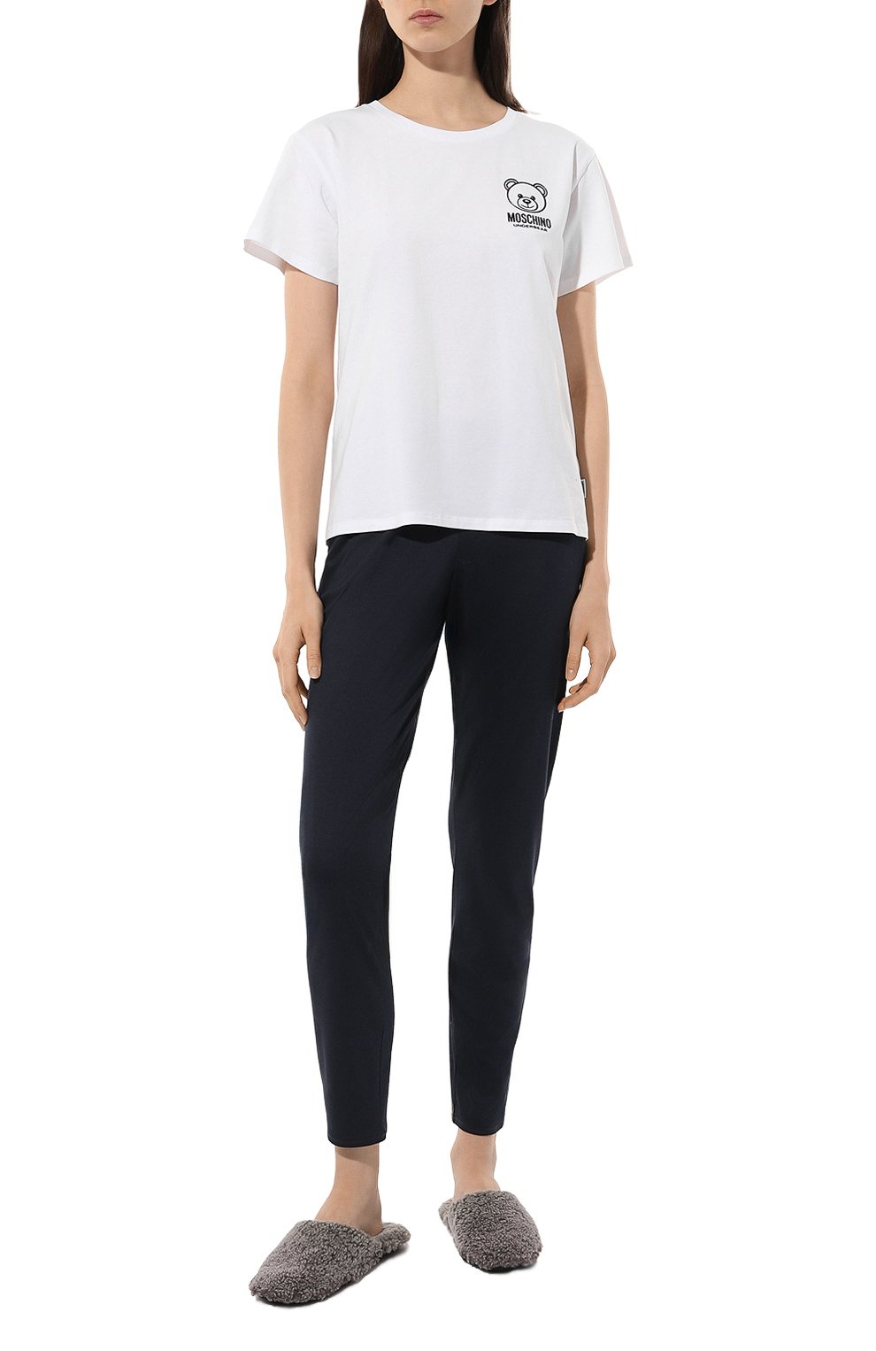 Хлопковая футболка MOSCHINO, арт. A0703/4406, фото 2