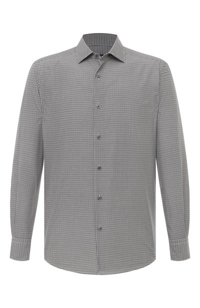 Мужская хлопковая рубашка ZEGNA, арт. UDX21A7/SRF5